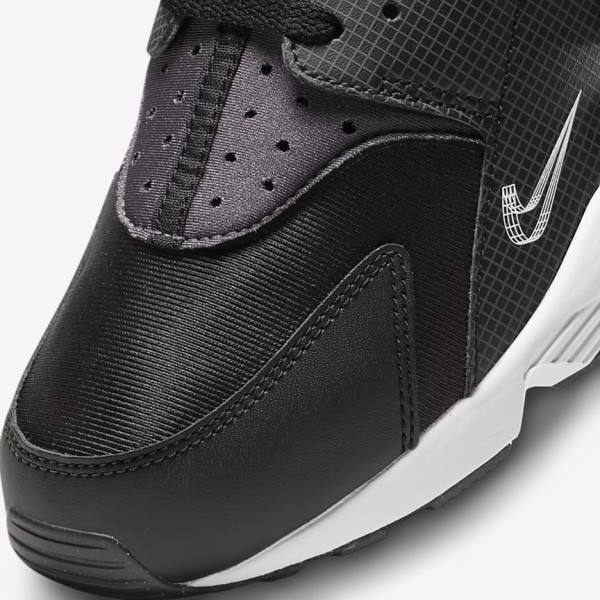 Αθλητικά Παπούτσια Nike Air Huarache ανδρικα μαυρα πορτοκαλι γκρι ασπρα | NK027VJI