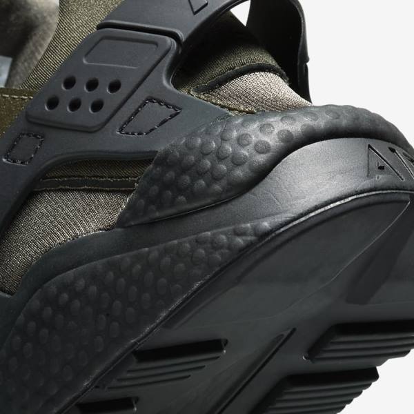 Αθλητικά Παπούτσια Nike Air Huarache ανδρικα Χακί μαυρα χρυσο χρωμα Χακί | NK248HJA