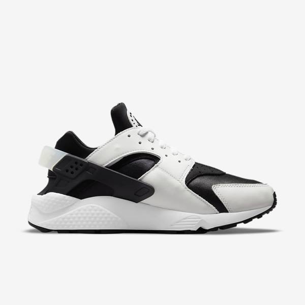 Αθλητικά Παπούτσια Nike Air Huarache ανδρικα μαυρα ασπρα | NK273WMV