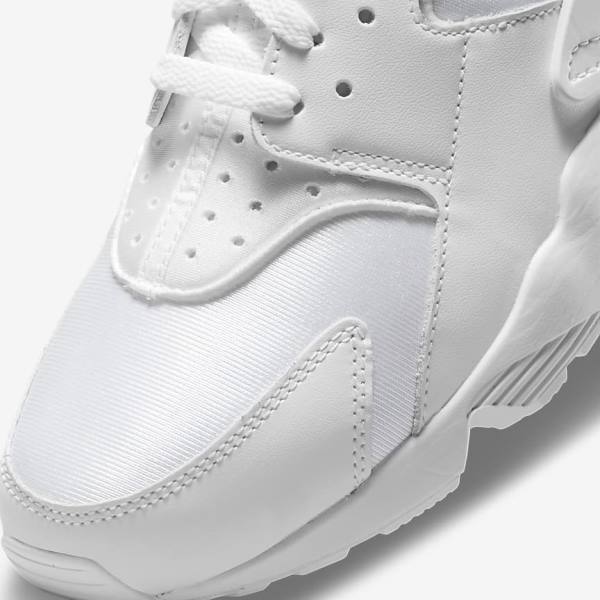 Αθλητικά Παπούτσια Nike Air Huarache ανδρικα ασπρα Πλατίνα | NK325VNX