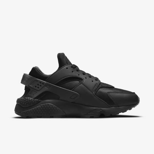 Αθλητικά Παπούτσια Nike Air Huarache ανδρικα μαυρα σκούρο γκρι | NK492NUB