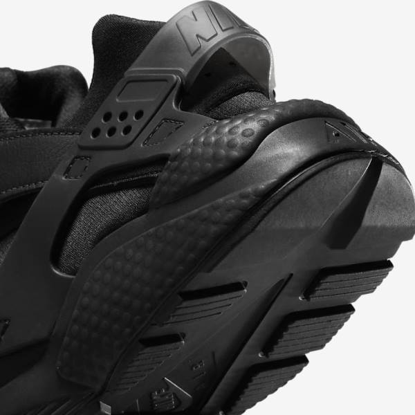 Αθλητικά Παπούτσια Nike Air Huarache ανδρικα μαυρα σκούρο γκρι | NK492NUB