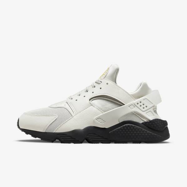 Αθλητικά Παπούτσια Nike Air Huarache ανδρικα ανοιχτο Μπεζ μαυρα ασημι χρυσο χρωμα | NK687KDE