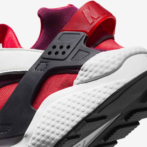 Αθλητικά Παπούτσια Nike Air Huarache ανδρικα ασπρα κοκκινα μαυρα κοκκινα | NK831STR