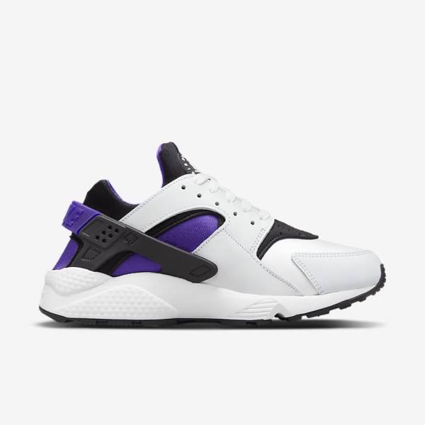 Αθλητικά Παπούτσια Nike Air Huarache γυναικεια ασπρα μωβ μαυρα | NK324WUY