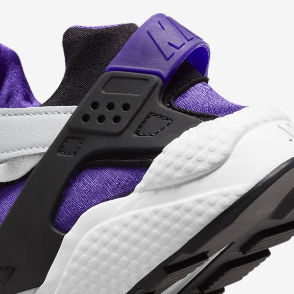 Αθλητικά Παπούτσια Nike Air Huarache γυναικεια ασπρα μωβ μαυρα | NK324WUY