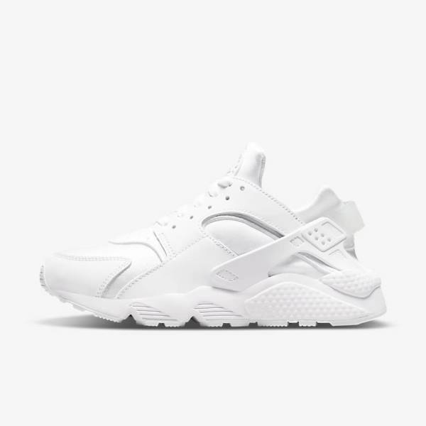 Αθλητικά Παπούτσια Nike Air Huarache γυναικεια ασπρα Πλατίνα | NK842ZWP