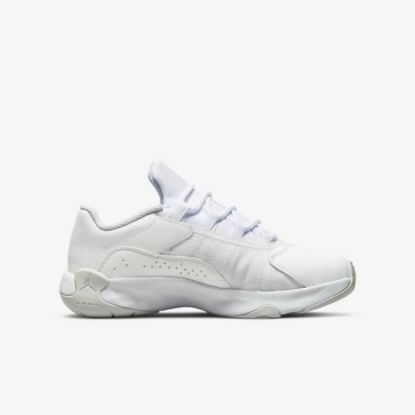 Αθλητικά Παπούτσια Nike Air Jordan 11 CMFT Low Older παιδικα ασπρα Πλατίνα | NK180LXZ