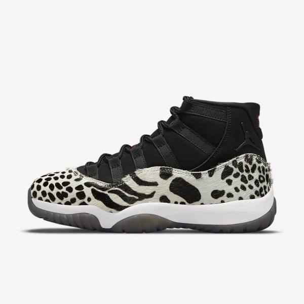 Αθλητικά Παπούτσια Nike Air Jordan 11 Retro γυναικεια μαυρα ασπρα κοκκινα | NK297DFV