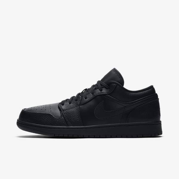 Αθλητικά Παπούτσια Nike Air Jordan 1 Low ανδρικα μαυρα | NK032HQN