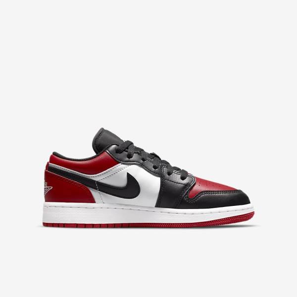 Αθλητικά Παπούτσια Nike Air Jordan 1 Low Older παιδικα κοκκινα μαυρα ασπρα | NK250JNE