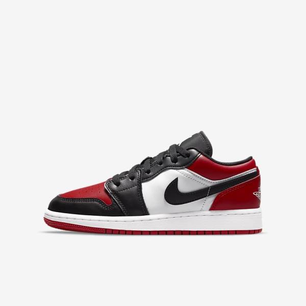 Αθλητικά Παπούτσια Nike Air Jordan 1 Low Older παιδικα κοκκινα μαυρα ασπρα | NK250JNE