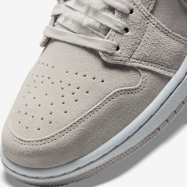 Αθλητικά Παπούτσια Nike Air Jordan 1 Low SE γυναικεια γκρι γκρι ασπρα | NK493UAJ