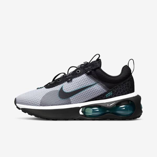 Αθλητικά Παπούτσια Nike Air Max 2021 SE ανδρικα γκρι μαυρα ασπρα | NK693GAS