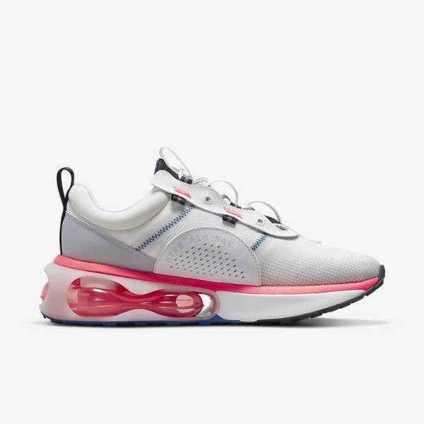 Αθλητικά Παπούτσια Nike Air Max 2021 ανδρικα ασπρα κοκκινα μαυρα μπλε | NK718KFC