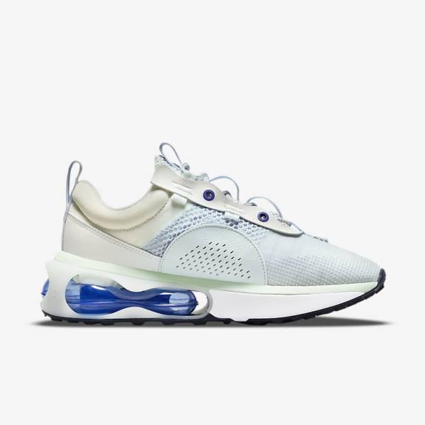 Αθλητικά Παπούτσια Nike Air Max 2021 γυναικεια ασπρα πρασινο οψιάνος | NK583NBO