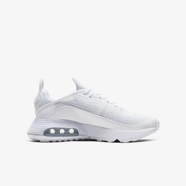 Αθλητικά Παπούτσια Nike Air Max 2090 Older παιδικα ασπρα γκρι ασπρα | NK089UXE