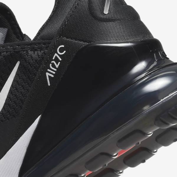 Αθλητικά Παπούτσια Nike Air Max 270 Older παιδικα ασπρα μεταλλικός ασημι ασπρα | NK563TJS