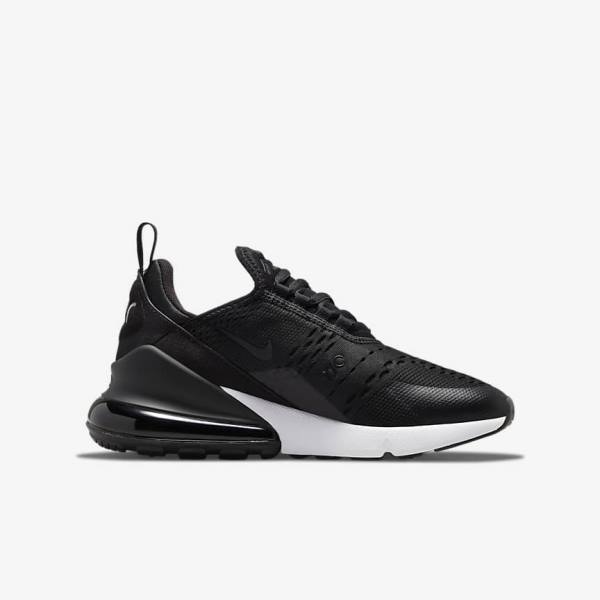 Αθλητικά Παπούτσια Nike Air Max 270 Older παιδικα μαυρα γκρι | NK694OAW