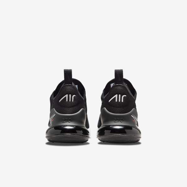 Αθλητικά Παπούτσια Nike Air Max 270 Older παιδικα μαυρα γκρι | NK694OAW