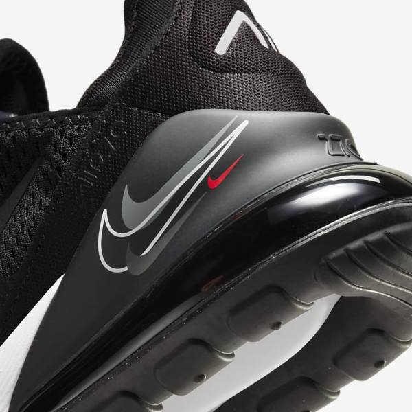 Αθλητικά Παπούτσια Nike Air Max 270 Older παιδικα μαυρα γκρι | NK694OAW