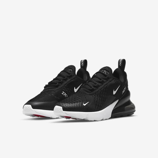 Αθλητικά Παπούτσια Nike Air Max 270 Older παιδικα μαυρα σκούρο γκρι ασπρα | NK756ZBC