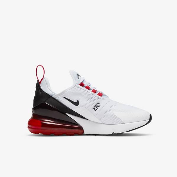 Αθλητικά Παπούτσια Nike Air Max 270 Older παιδικα ασπρα μαυρα κοκκινα γκρι | NK803KXZ