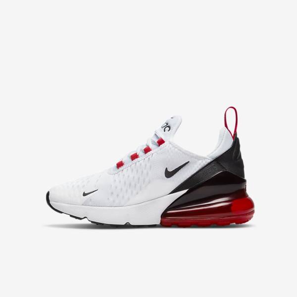 Αθλητικά Παπούτσια Nike Air Max 270 Older παιδικα ασπρα μαυρα κοκκινα γκρι | NK803KXZ