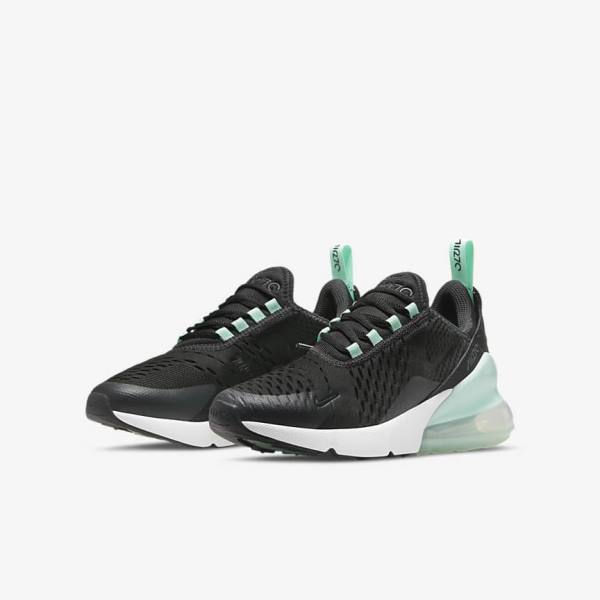 Αθλητικά Παπούτσια Nike Air Max 270 Older παιδικα ασπρα μεντα μαυρα | NK927AUS