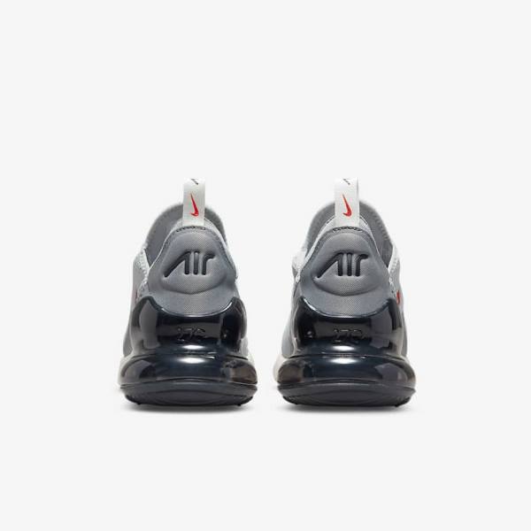 Αθλητικά Παπούτσια Nike Air Max 270 ανδρικα γκρι πορτοκαλι | NK139HKR