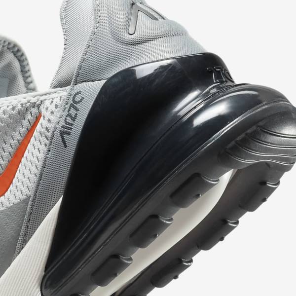 Αθλητικά Παπούτσια Nike Air Max 270 ανδρικα γκρι πορτοκαλι | NK139HKR