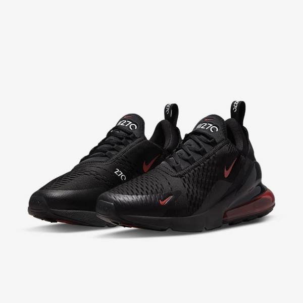 Αθλητικά Παπούτσια Nike Air Max 270 ανδρικα μαυρα ασπρα κοκκινα | NK478SQP