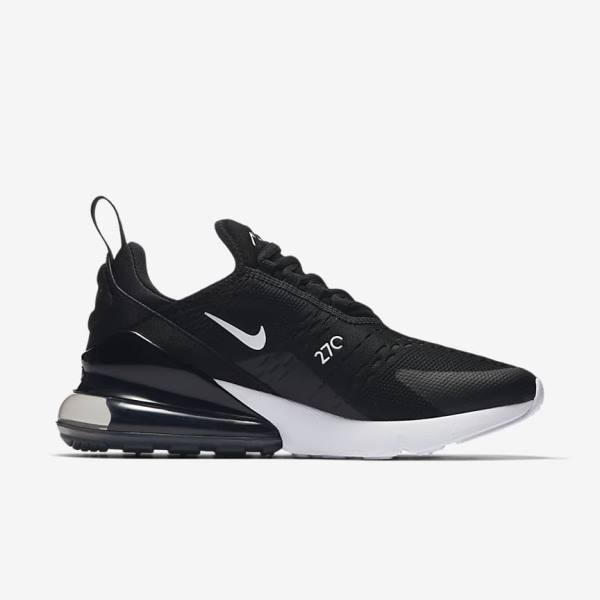 Αθλητικά Παπούτσια Nike Air Max 270 γυναικεια μαυρα ασπρα σκούρο γκρι | NK704MJT