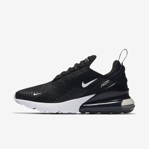 Αθλητικά Παπούτσια Nike Air Max 270 γυναικεια μαυρα ασπρα σκούρο γκρι | NK704MJT