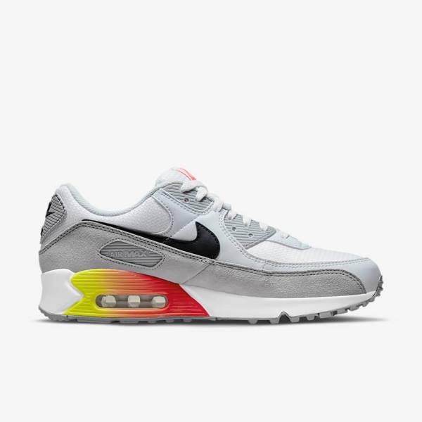 Αθλητικά Παπούτσια Nike Air Max 90 Air Max Month ανδρικα γκρι ανοιχτο κοκκινα μαυρα | NK498EQJ