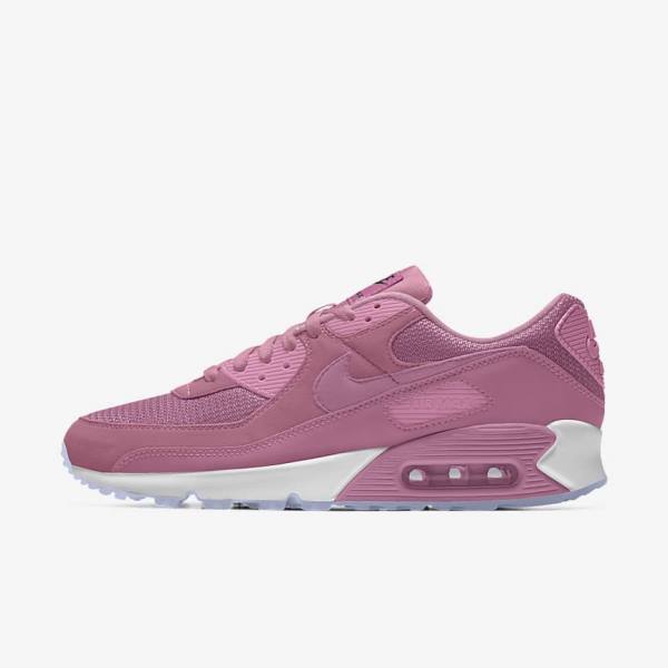 Αθλητικά Παπούτσια Nike Air Max 90 By You Custom γυναικεια Πολύχρωμο | NK150WBU