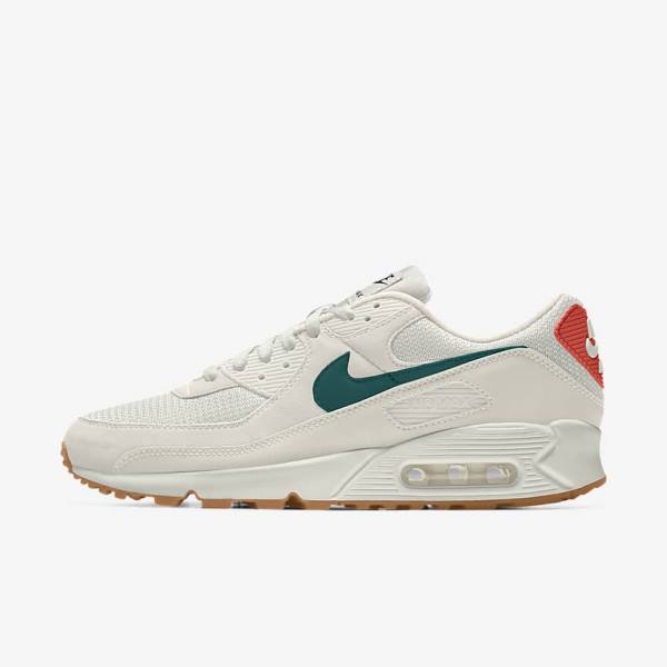 Αθλητικά Παπούτσια Nike Air Max 90 By You Custom γυναικεια Πολύχρωμο | NK401XAM