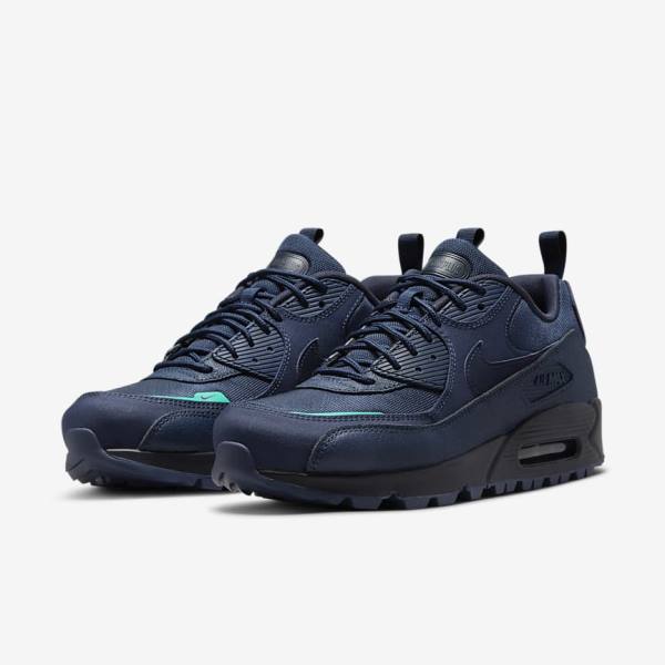 Αθλητικά Παπούτσια Nike Air Max 90 Surplus ανδρικα σκουρο μπλε οψιάνος | NK281SZL