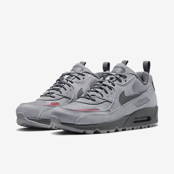 Αθλητικά Παπούτσια Nike Air Max 90 Surplus ανδρικα γκρι ροζ ανοιχτο μπλε γκρι | NK412EHA