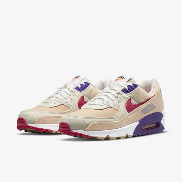 Αθλητικά Παπούτσια Nike Air Max 90 ανδρικα ροζ | NK175LPJ