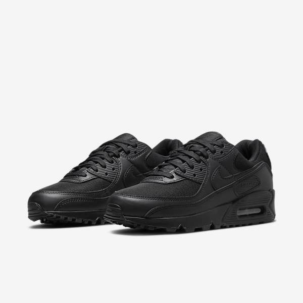 Αθλητικά Παπούτσια Nike Air Max 90 γυναικεια μαυρα | NK734ESK