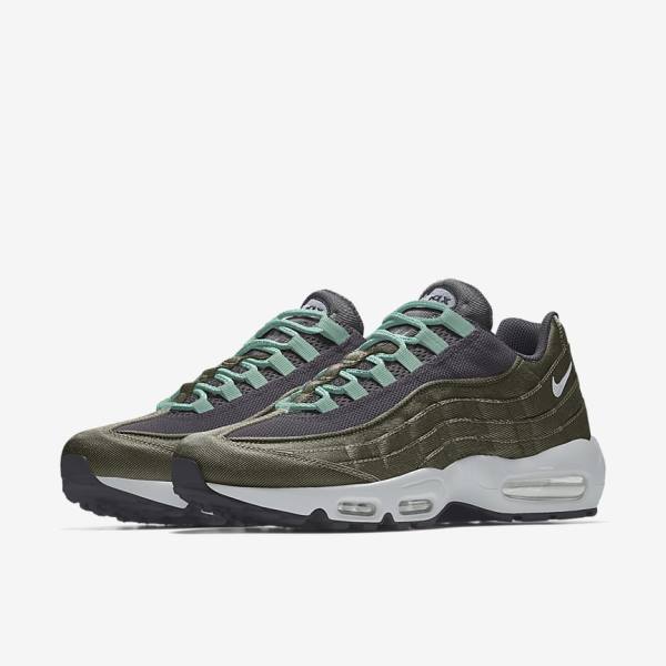 Αθλητικά Παπούτσια Nike Air Max 95 By You Custom ανδρικα Πολύχρωμο | NK259YKA