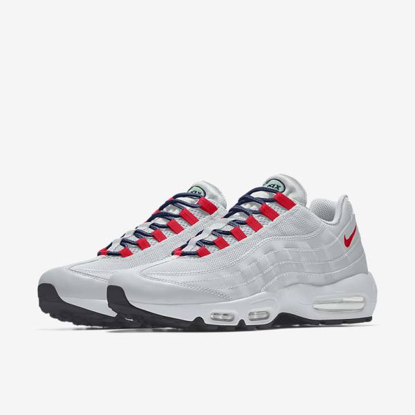 Αθλητικά Παπούτσια Nike Air Max 95 By You Custom γυναικεια Πολύχρωμο | NK867BHM