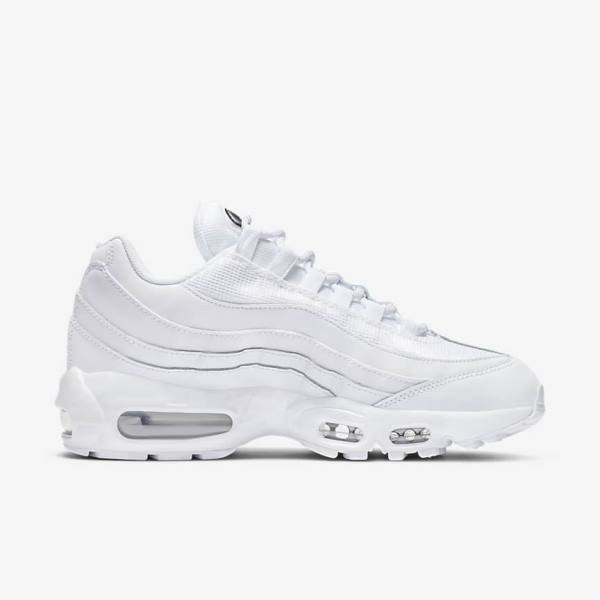 Αθλητικά Παπούτσια Nike Air Max 95 Essential γυναικεια ασπρα μαυρα | NK265VBD