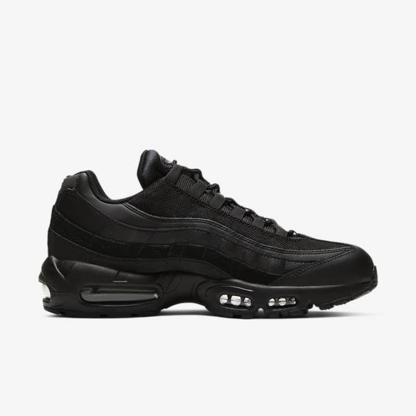 Αθλητικά Παπούτσια Nike Air Max 95 Essential ανδρικα μαυρα σκούρο γκρι | NK704UIR