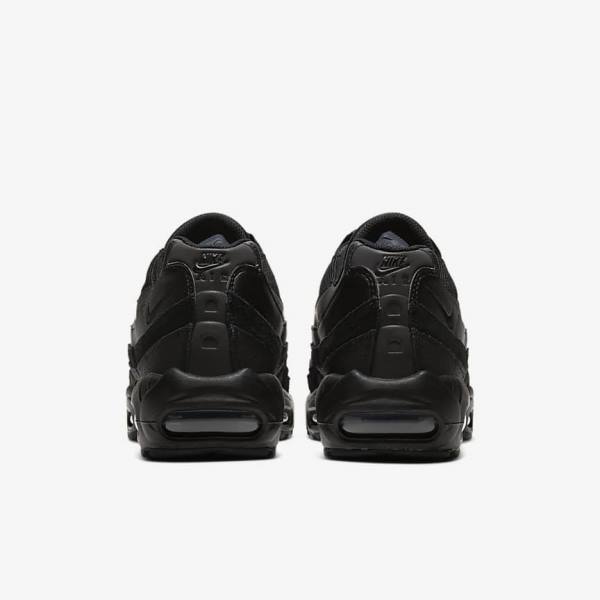 Αθλητικά Παπούτσια Nike Air Max 95 Essential ανδρικα μαυρα σκούρο γκρι | NK704UIR