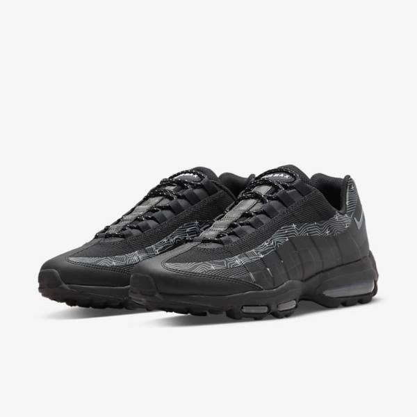 Αθλητικά Παπούτσια Nike Air Max 95 UL ανδρικα μαυρα γκρι ασπρα γκρι | NK970ZIU