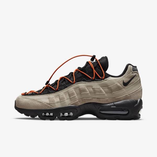 Αθλητικά Παπούτσια Nike Air Max 95 ανδρικα Χακί πορτοκαλι μαυρα | NK065NWH