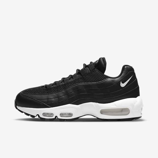 Αθλητικά Παπούτσια Nike Air Max 95 γυναικεια μαυρα ασπρα | NK450BOU