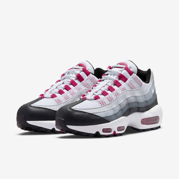 Αθλητικά Παπούτσια Nike Air Max 95 γυναικεια σκούρο γκρι γκρι ασπρα | NK516XIW